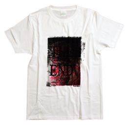 TAKASHI NEMOTO  "THE END"  T-shirt (White)